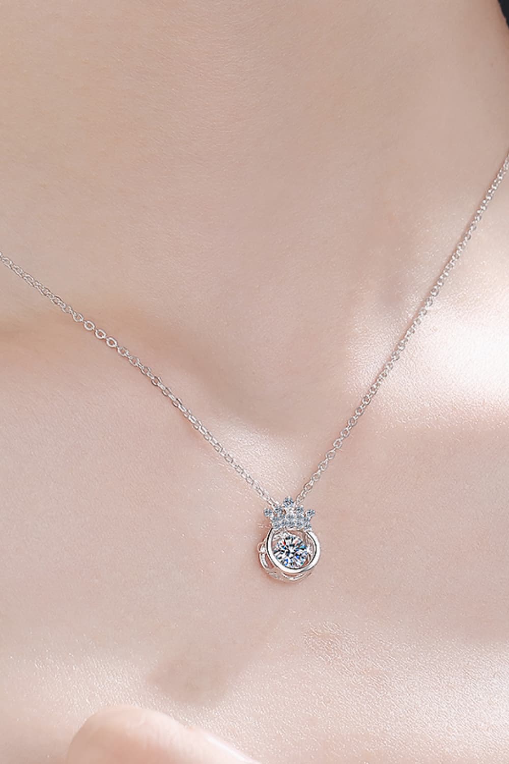 Queen's Sterling Silver Necklace