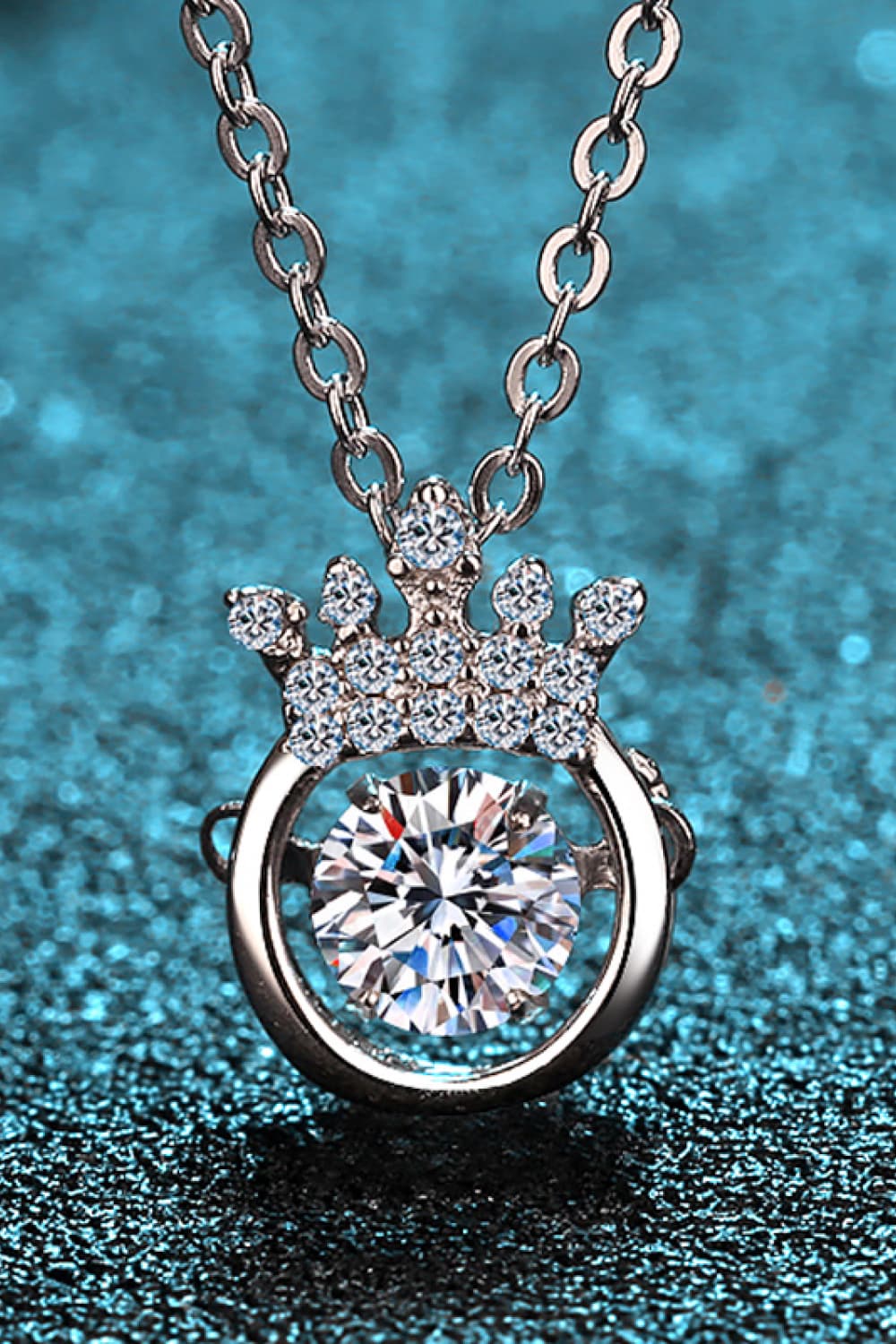 Queen's Sterling Silver Necklace