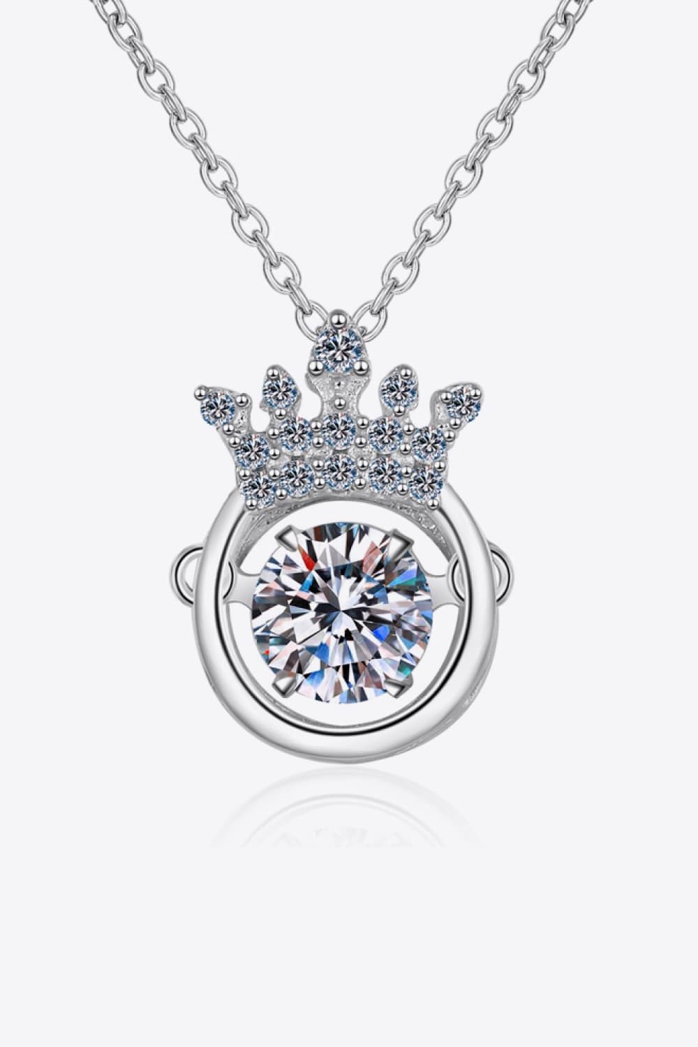 Queen's Sterling Silver Necklace