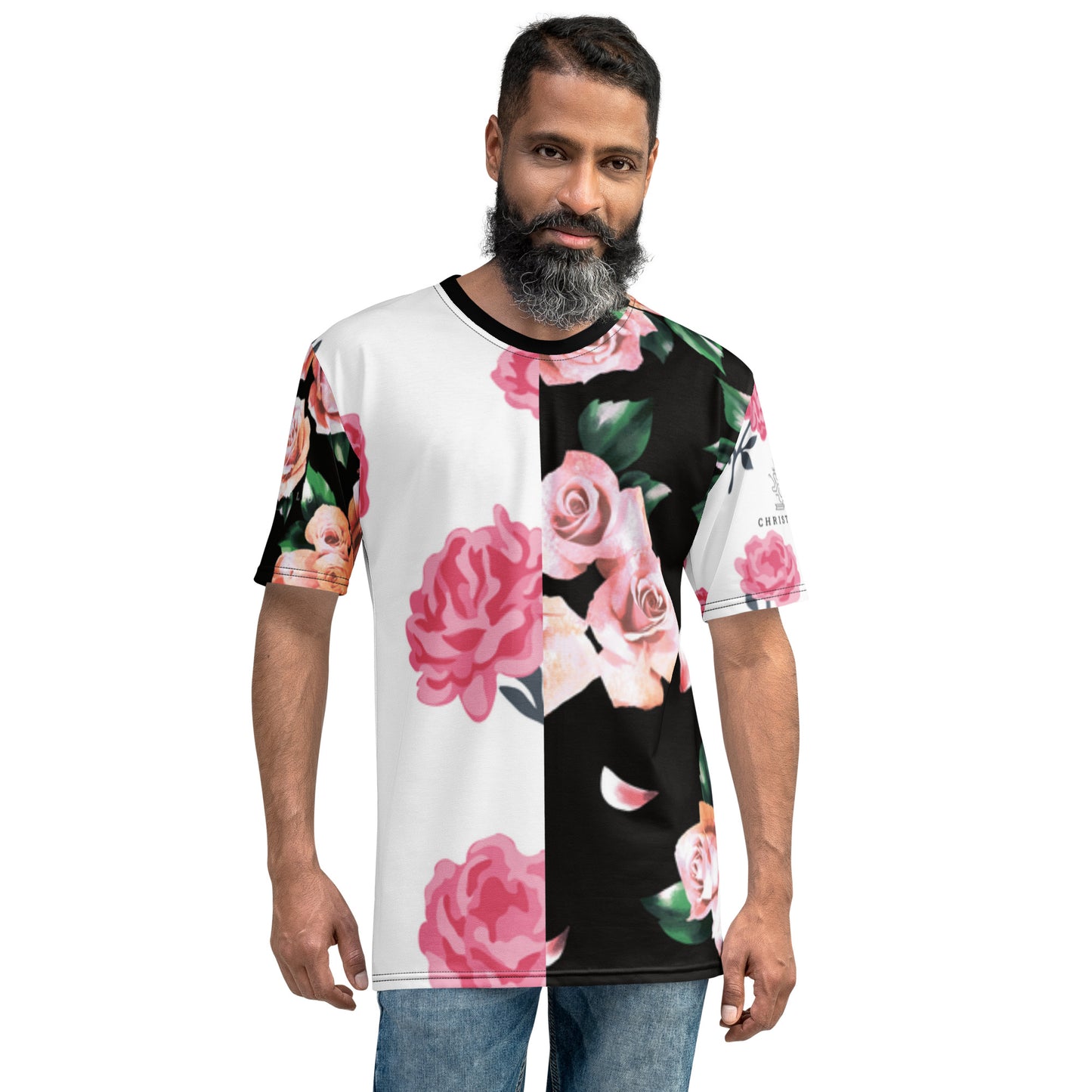 King's reverse rose t-shirt