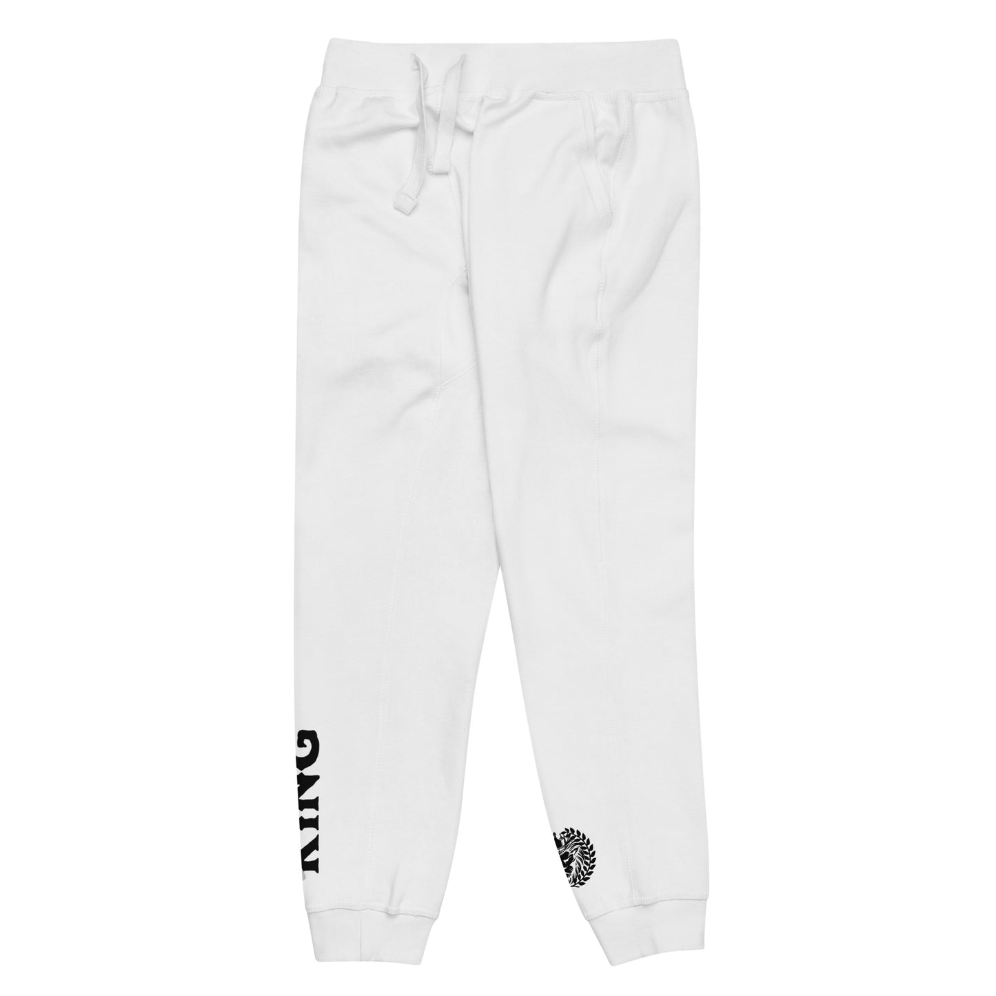 Black Winter King Sweatpants