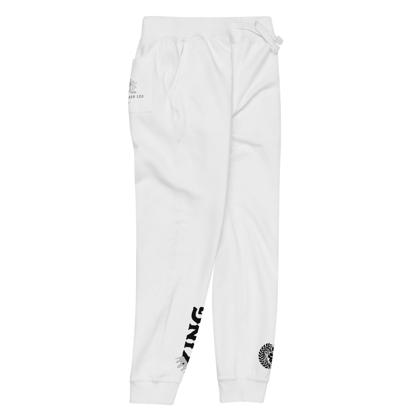 Black Winter King Sweatpants