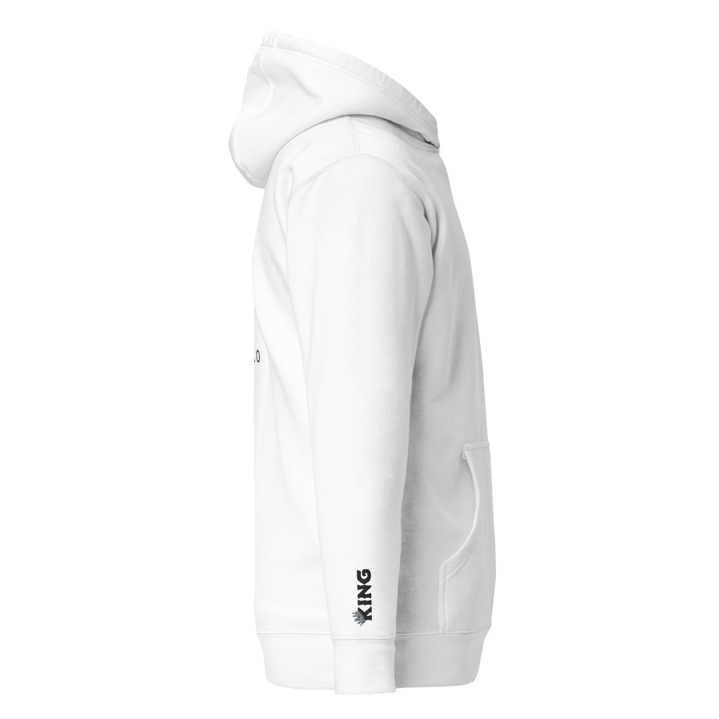 Black Winter King Hoodie